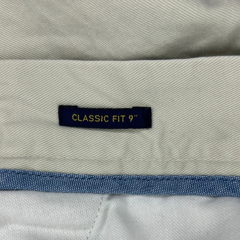 Polo Ralph Lauren Chino Shorts 32 Men's Beige Classic Fit Cotton Twill Khaki